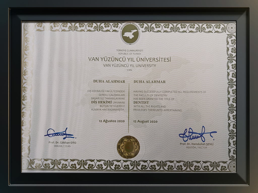 Certifications