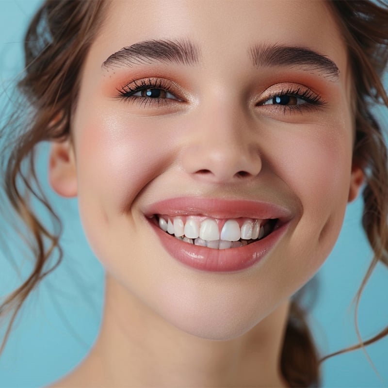 Front teeth repair options